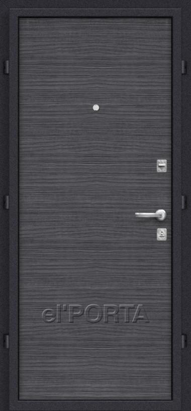 Дверь входная КОБРА BLACK WOOD